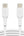 Belkin BOOSTCHARGE USB-C to USB-C 60W cable CAB003bt2M in black and white at Thabthaba Store Qatar