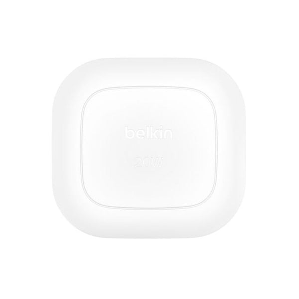 Belkin BoostCharge Compact 20W USB-C PD 3.1 Wall Charger White WCA009myWH for iPhone Samsung iPad and USB-C Devices