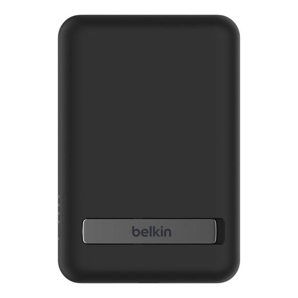 Belkin BoostCharge Magnetic Wireless Power Bank 5000mAh with Foldable Stand Black BPD004btBK Qatar