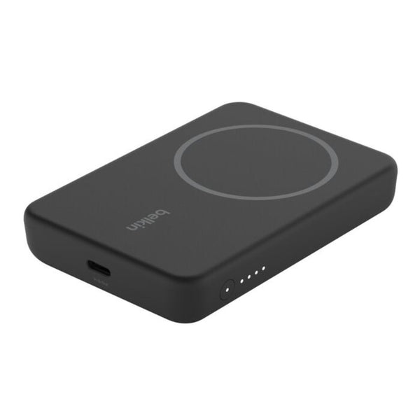 Belkin BoostCharge Magnetic Wireless Power Bank 5000mAh with Foldable Stand Black BPD004btBK Qatar