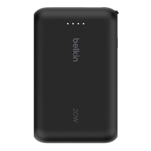 Belkin BoostCharge 10000mAh 20W Power Bank with Built-in USB-C Cable Black Qatar