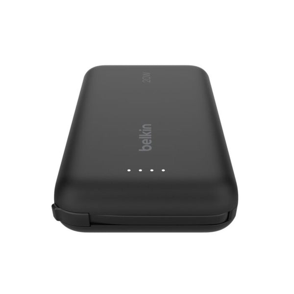 Belkin BoostCharge 10000mAh 20W Power Bank with Built-in USB-C Cable Black Qatar