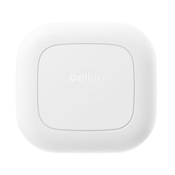Belkin BoostCharge Pro 50W Dual USB-C GaN Wall Charger White Qatar