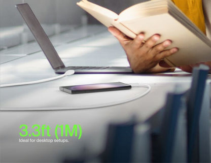 Belkin BoostCharge CAB001bt1M USB-A to USB-C cable 1m 15W black or white Thabthaba Store Qatar