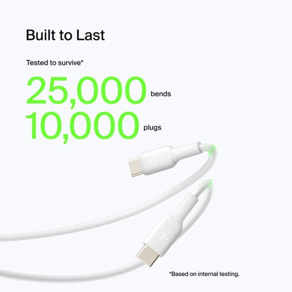 Belkin BoostCharge USB-A to USB-C Cable 1M White Qatar