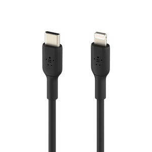 Belkin BoostCharge USB-C to Lightning Cable 1M Black MFi Fast Charging Qatar