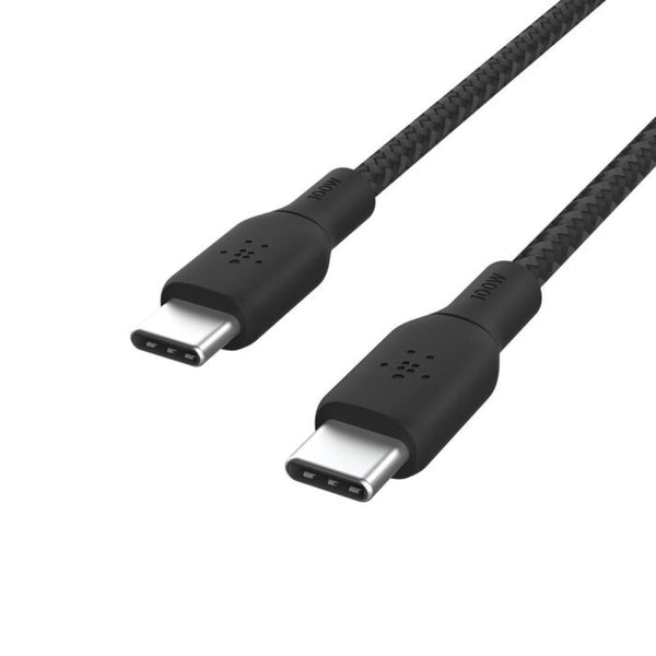 Belkin BoostCharge USB-C to USB-C Cable 100W 2M Black Braided PD Qatar