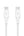 Belkin BoostCharge USB-C to USB-C Cable 100W 2M White Braided PD Qatar