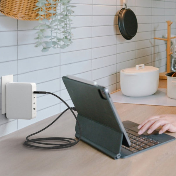 Belkin BoostCharge USB-C to USB-C Cable 240W 1M Black PD 3.1 Braided Qatar