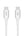 Belkin BoostCharge USB-C to USB-C Cable 240W 1M White PD 3.1 Braided Qatar