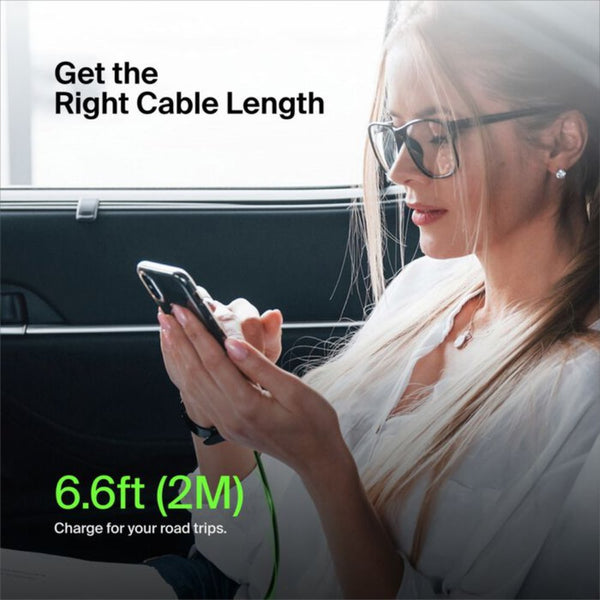 Belkin BoostCharge USB-C to USB-C Cable 60W 2M Black PD Fast Charging Qatar