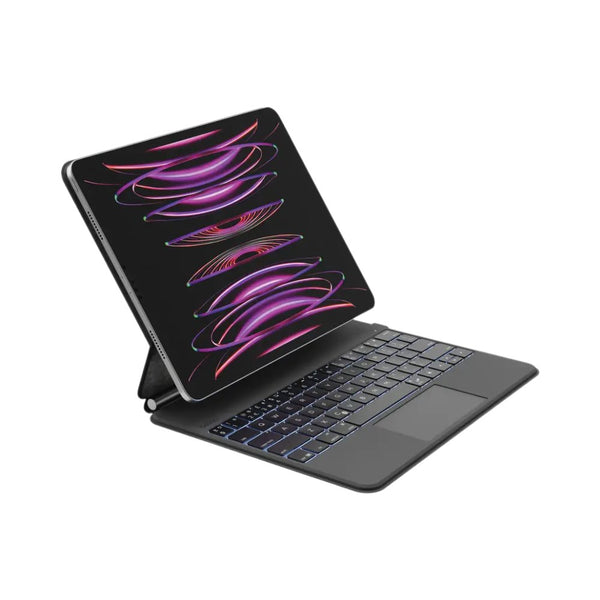 Belkin Pro Keyboard Case with Magnetic Stand Arabic English for iPad Pro 13-inch M4 M5 Black Qatar