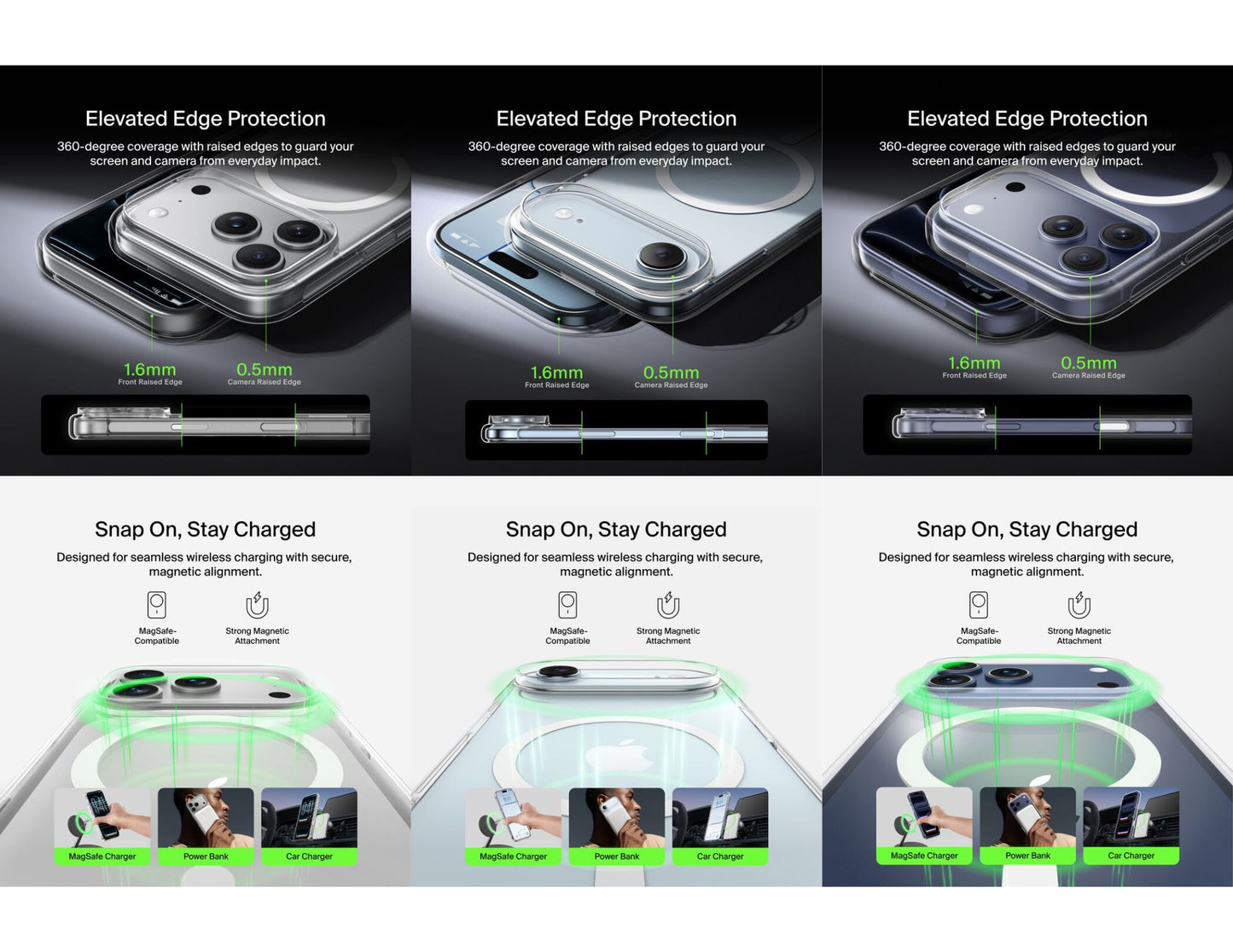 Belkin SheerForce Clear Case iPhone 17 Pro Max Air drop protection Qatar