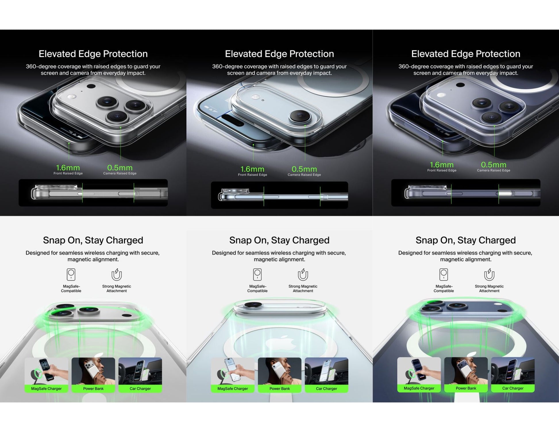 Belkin SheerForce Clear Case iPhone 17 Pro Max Air drop protection Qatar