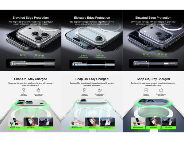 Belkin SheerForce Clear Case iPhone 17 Pro Max Air drop protection Qatar