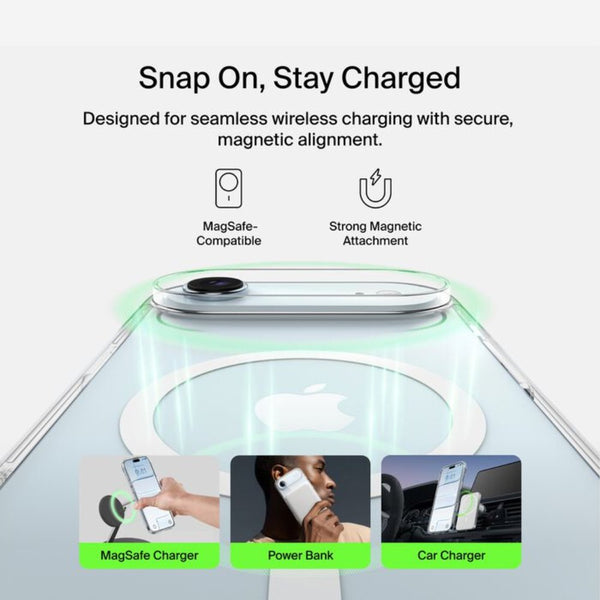 Belkin SheerForce Clear MagSafe Case for iPhone 17 Air Clear Qatar