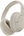 Sand-colored Belkin SoundForm Isolate Headphones AUD008fqSA with foldable design.