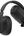 Side view of Belkin SoundForm Isolate Headphones Black showing adjustable headband and earcups.
