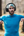Belkin SoundForm Isolate Noise Cancelling Headphones during a work-out.