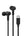 Belkin SoundForm USB-C Wired Earbuds Black with 10mm Drivers Built-in Microphone and IPX5 Water Resistance