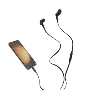 Belkin SoundForm USB-C Wired Earbuds Black with 10mm Drivers Built-in Microphone and IPX5 Water Resistance