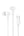 Belkin SoundForm USB-C Wired Earbuds White with 10mm Drivers Built-in Microphone and IPX5 Water Resistance