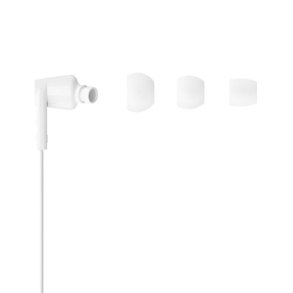 Belkin SoundForm USB-C Wired Earbuds White with 10mm Drivers Built-in Microphone and IPX5 Water Resistance