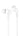 Belkin SoundForm USB-C Wired Earbuds White with 10mm Drivers Built-in Microphone and IPX5 Water Resistance