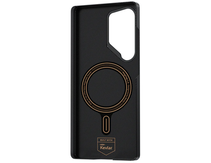 Rear view showcasing the Kevlar® texture of the Benks ArmorAir Montage Case.