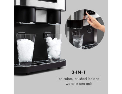 Bleu ZBS-15 Ice Maker & Crusher with water dispenser 15-18kg daily home party ice machine Qatar