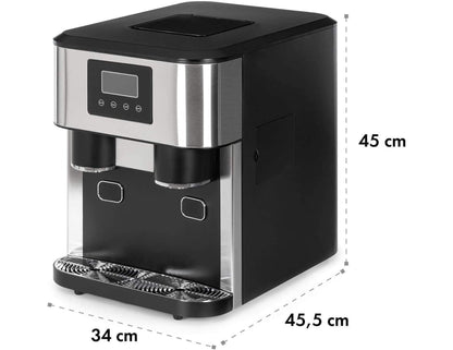 Bleu ZBS-15 Ice Maker & Crusher with water dispenser 15-18kg daily home party ice machine Qatar