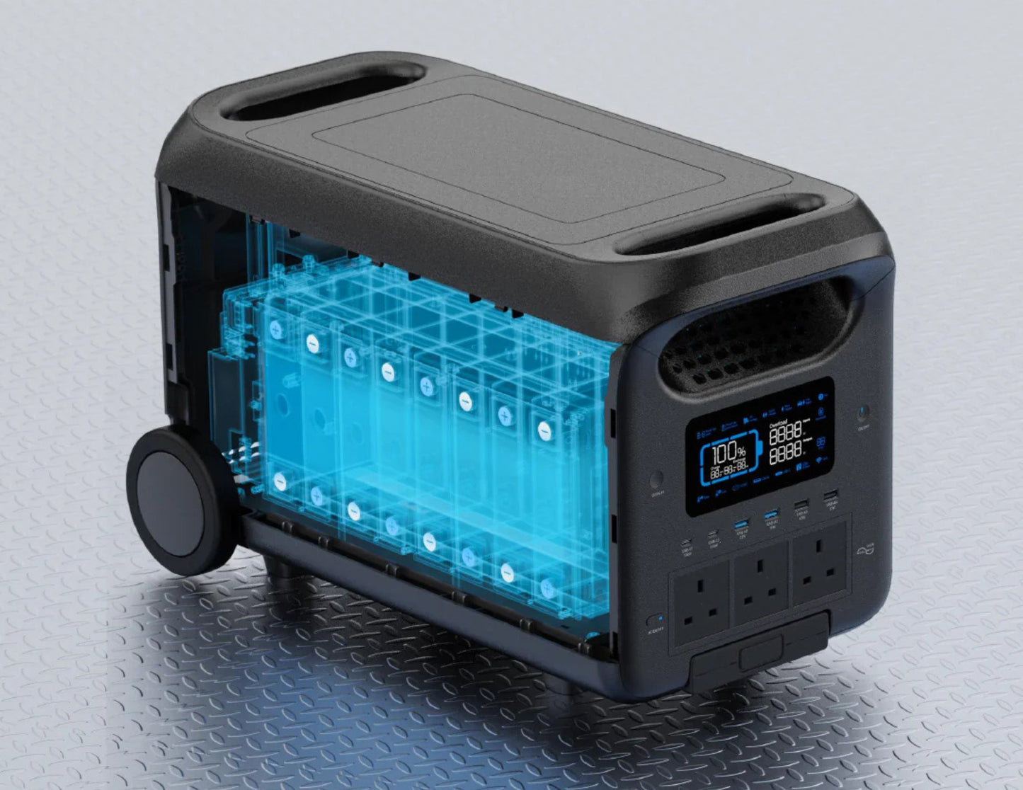 Bolt 3000W portable power station intelligent app control Qatar Thabthaba Store