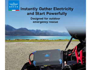 Brave BJS-12 super capacitor jump starter 12V 1000A Qatar