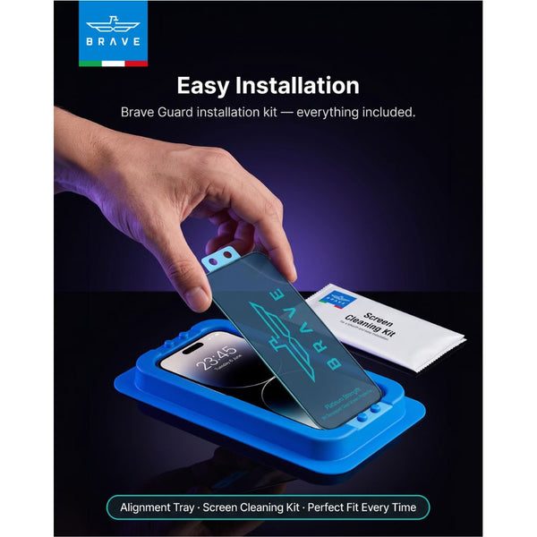 BRAVE BraveGuard 2.5D Clear 9H Tempered Glass Screen Protector for iPhone 18 Pro Max Qatar
