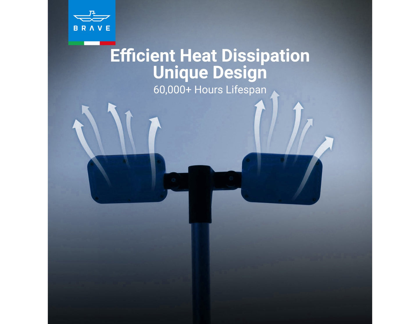 Brave BrightForce Pro Series 7000LM LED Spotlight with Adjustable Tripod Qatar