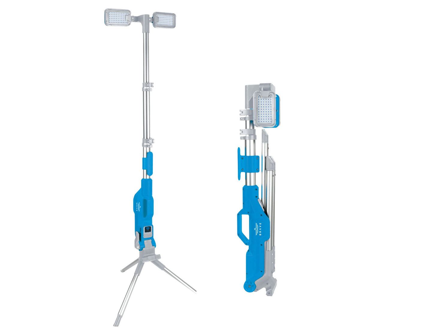 Brave BrightForce Pro Series 7000LM LED Spotlight with Adjustable Tripod Qatar