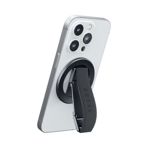 Brave Grip 3-in-1 Magnetic Phone Grip and 360° Kickstand Black BG-01B Qatar