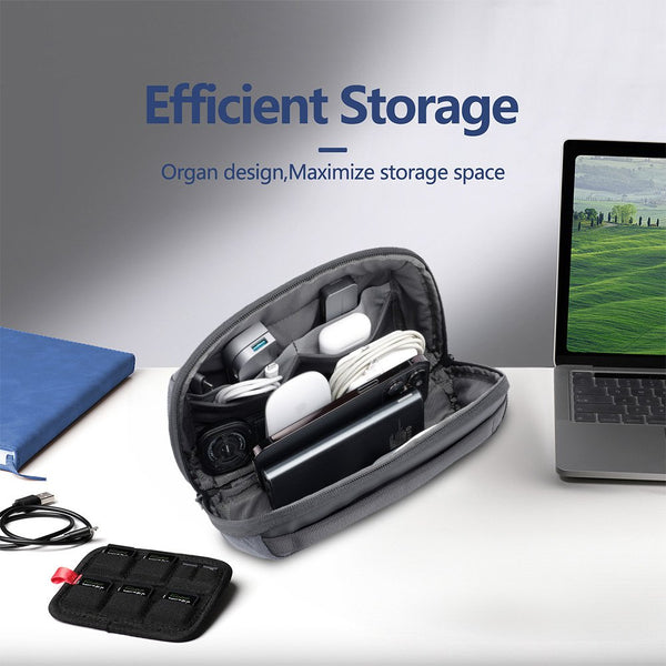BRAVE Tech Pouch Organizer BTP-02 Black travel electronics storage bag Qatar