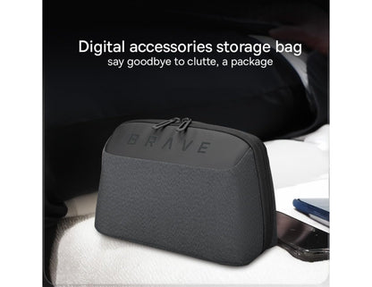 Brave Tech Pouch Organizer BTP-02 water-repellent, portable large tech organizer for travel available in Qatar