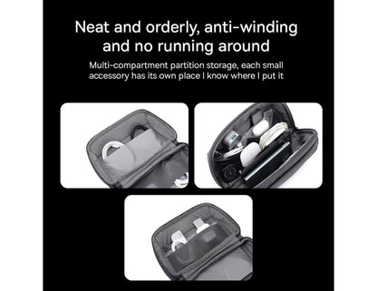 Brave Tech Pouch Organizer BTP-02 water-repellent, portable large tech organizer for travel available in Qatar