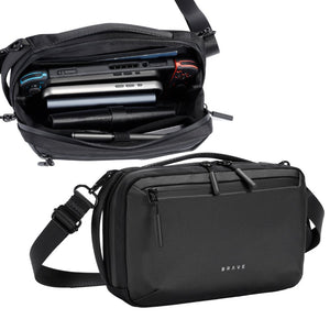 BRAVE Tech Pouch Organizer BTP-05 Black shockproof travel electronics organizer Qatar