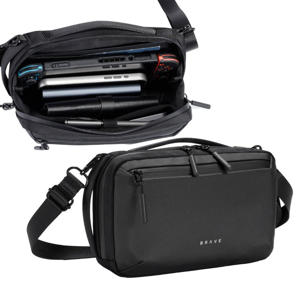 BRAVE Tech Pouch Organizer BTP-05 Black shockproof travel electronics organizer Qatar