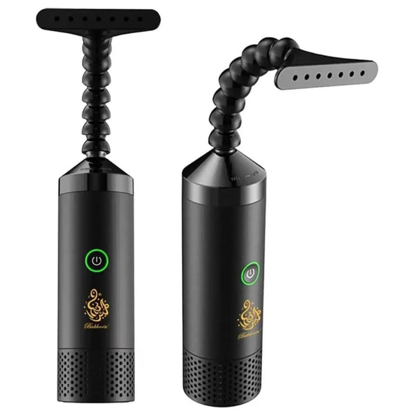 Bukhoor electric incense burner with 360 degree adjustable arm 7 aroma mist outlets and ceramic chamber Qatar
