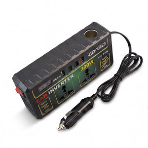 BYGD 8982Max 300W DC to AC car power inverter with dual PD, QC3.0 USB ports and AC output Qatar