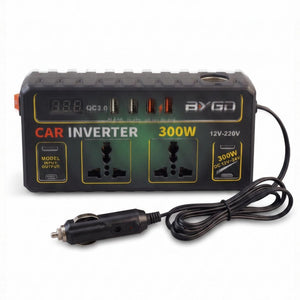 BYGD 8982Max 300W DC to AC car power inverter with dual PD, QC3.0 USB ports and AC output Qatar