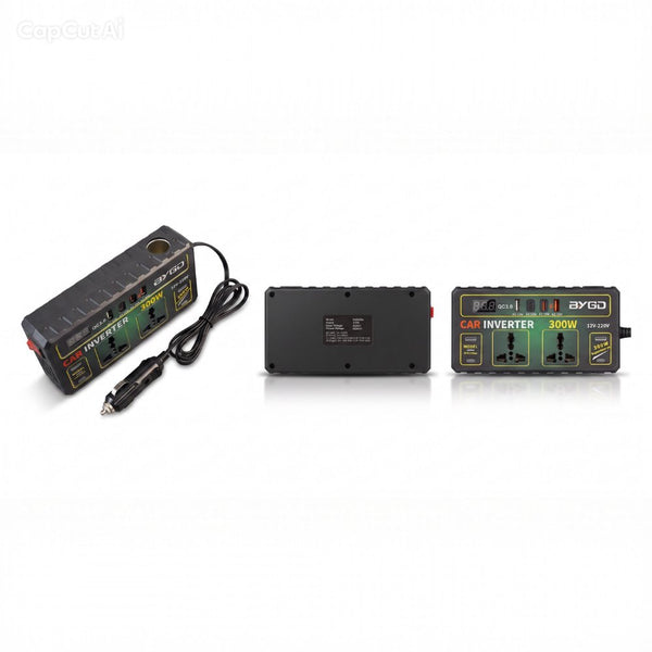 BYGD 8982Max 300W DC to AC car power inverter with dual PD, QC3.0 USB ports and AC output Qatar