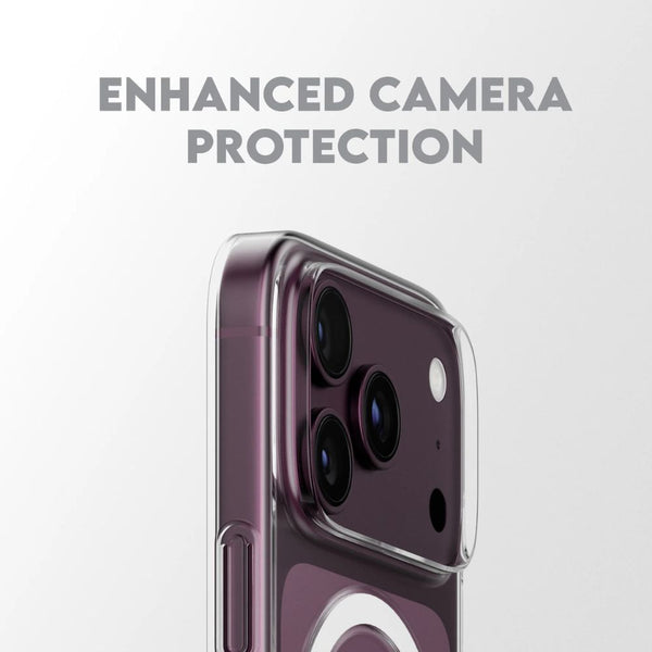 CARE by PanzerGlass SL1M transparent MagSafe case for iPhone 18 Pro Max with ultra-slim 1mm design and anti-yellowing protection in Qatar