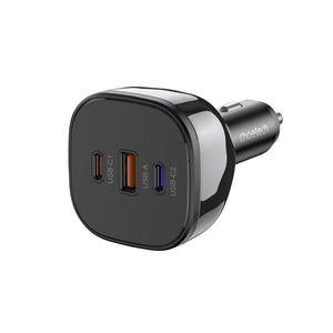 Choetech TC0024 165W car charger with 140W PD3.1 USB-C and 3 ports Black Qatar