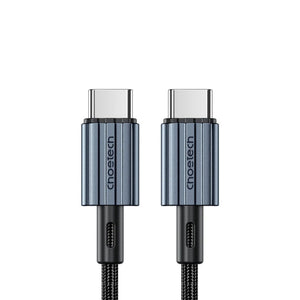 Choetech XCC-1015 60W PD USB-C to USB-C nylon braided cable 2M Black Qatar