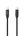 Choetech XCC-1035 240W PD3.1 USB-C to USB-C nylon braided cable 1m Black Qatar